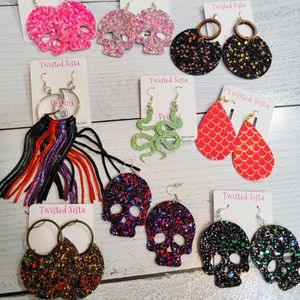 Halloween Vibe Light Weight Pierced Earrings